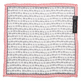 Fa La La Holiday Pocket Square - Cufflinks.com - Flyclothing LLC