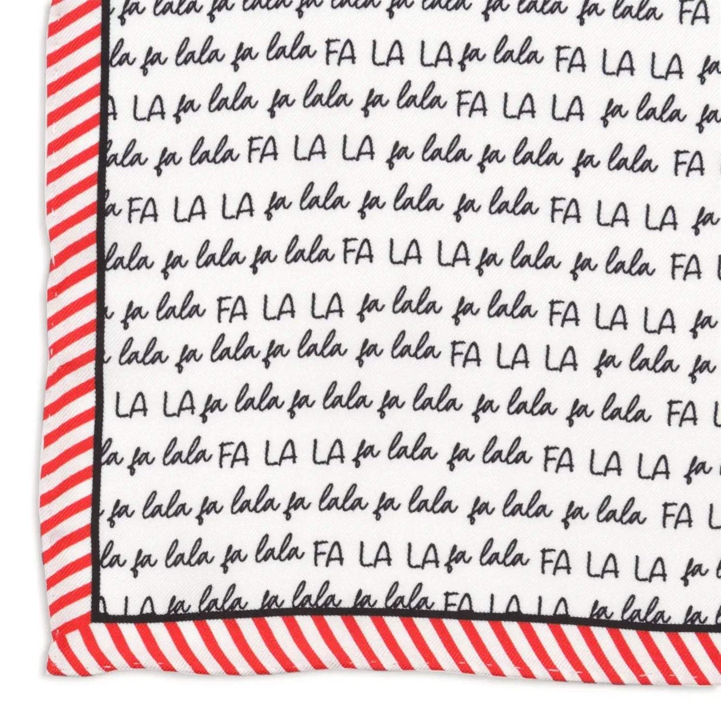 Fa La La Holiday Pocket Square - Cufflinks.com - Flyclothing LLC