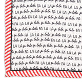 Fa La La Holiday Pocket Square - Cufflinks.com - Flyclothing LLC