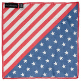 Stars and Stripes Pocket Square - Cufflinks.com - Flyclothing LLC
