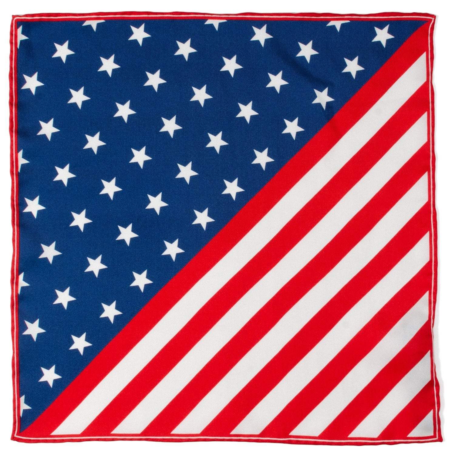 Stars and Stripes Pocket Square - Cufflinks.com - Flyclothing LLC