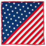 Stars and Stripes Pocket Square