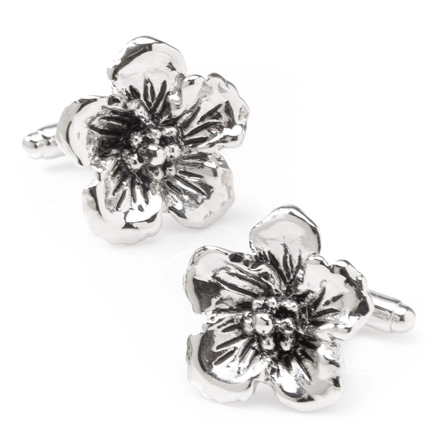 Flower Cufflinks - Cufflinks.com - Flyclothing LLC