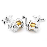 Fishing Reel Cufflinks - Cufflinks.com - Flyclothing LLC