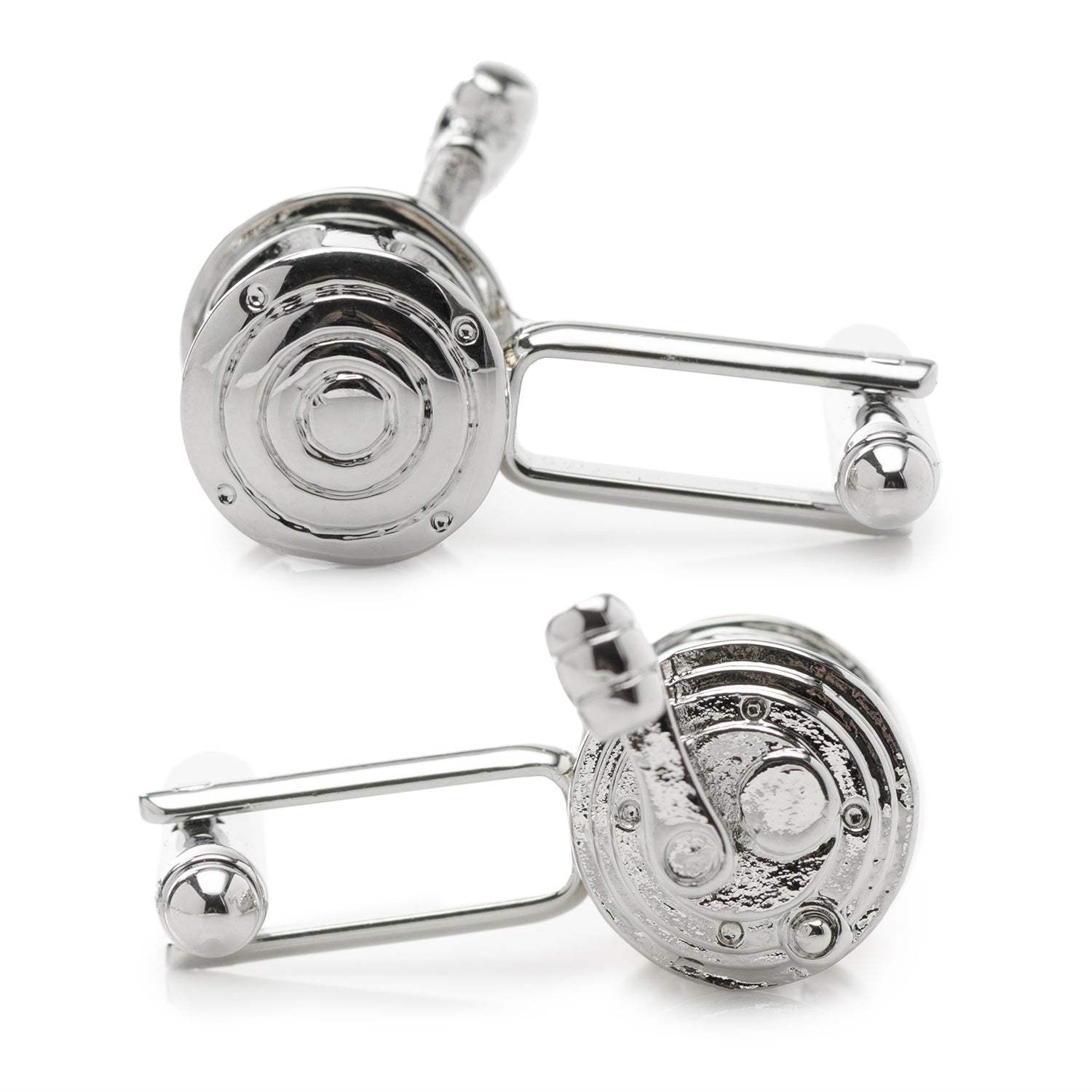 Fishing Reel Cufflinks - Cufflinks.com - Flyclothing LLC