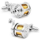 Fishing Reel Cufflinks - Cufflinks.com - Flyclothing LLC