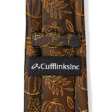 Fall Spice Men's Brown Tie - Cufflinks.com - Flyclothing LLC