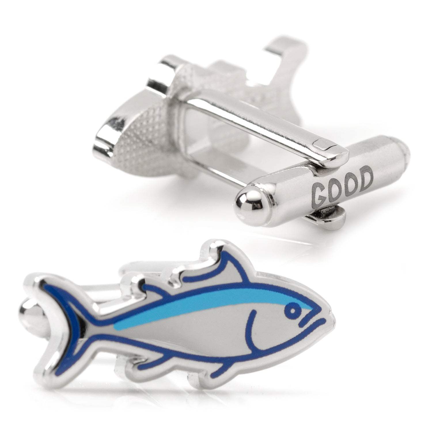 Fishin' Good Catch Cufflinks - Cufflinks.com - Flyclothing LLC