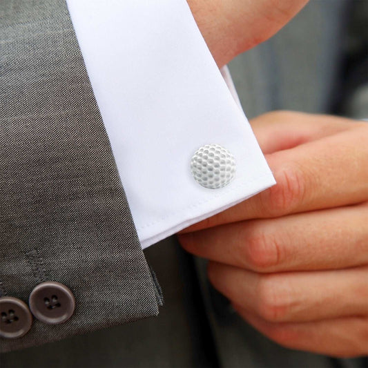Enamel Golf Ball Cufflinks - Cufflinks.com - Flyclothing LLC