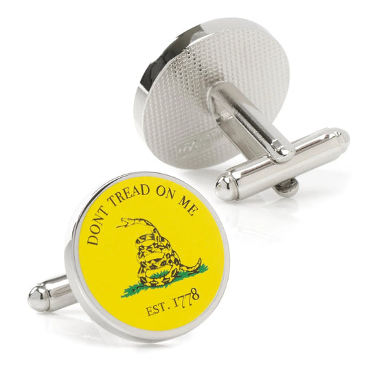 Gadsden Flag Cufflinks - Cufflinks.com - Flyclothing LLC