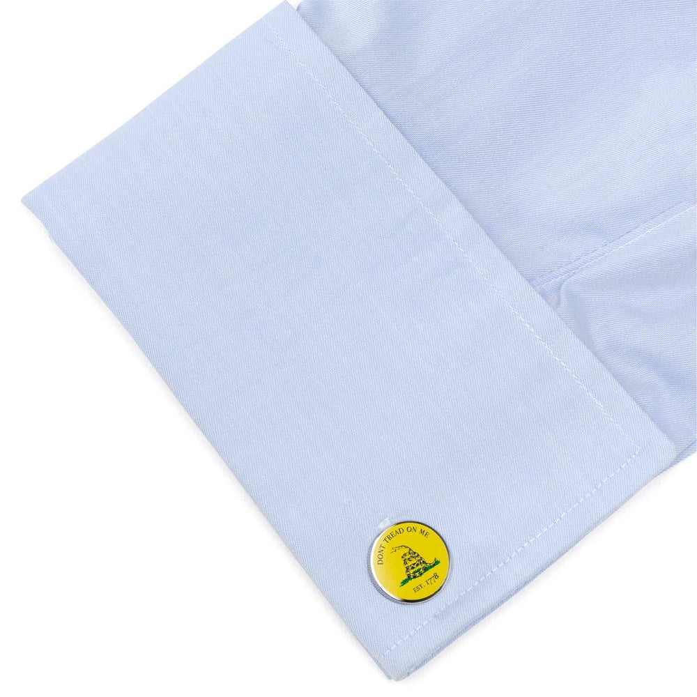 Gadsden Flag Cufflinks - Cufflinks.com - Flyclothing LLC