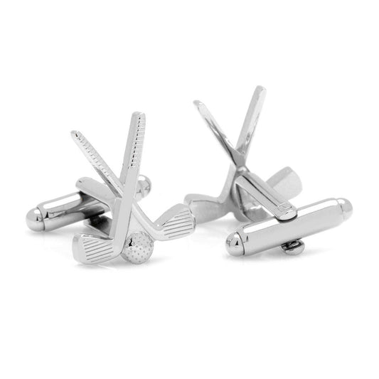 Golf Clubs Cufflinks - Cufflinks.com - Flyclothing LLC