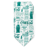 Coca-Cola Green Bottle Men's Tie - Cufflinks.com - Flyclothing LLC