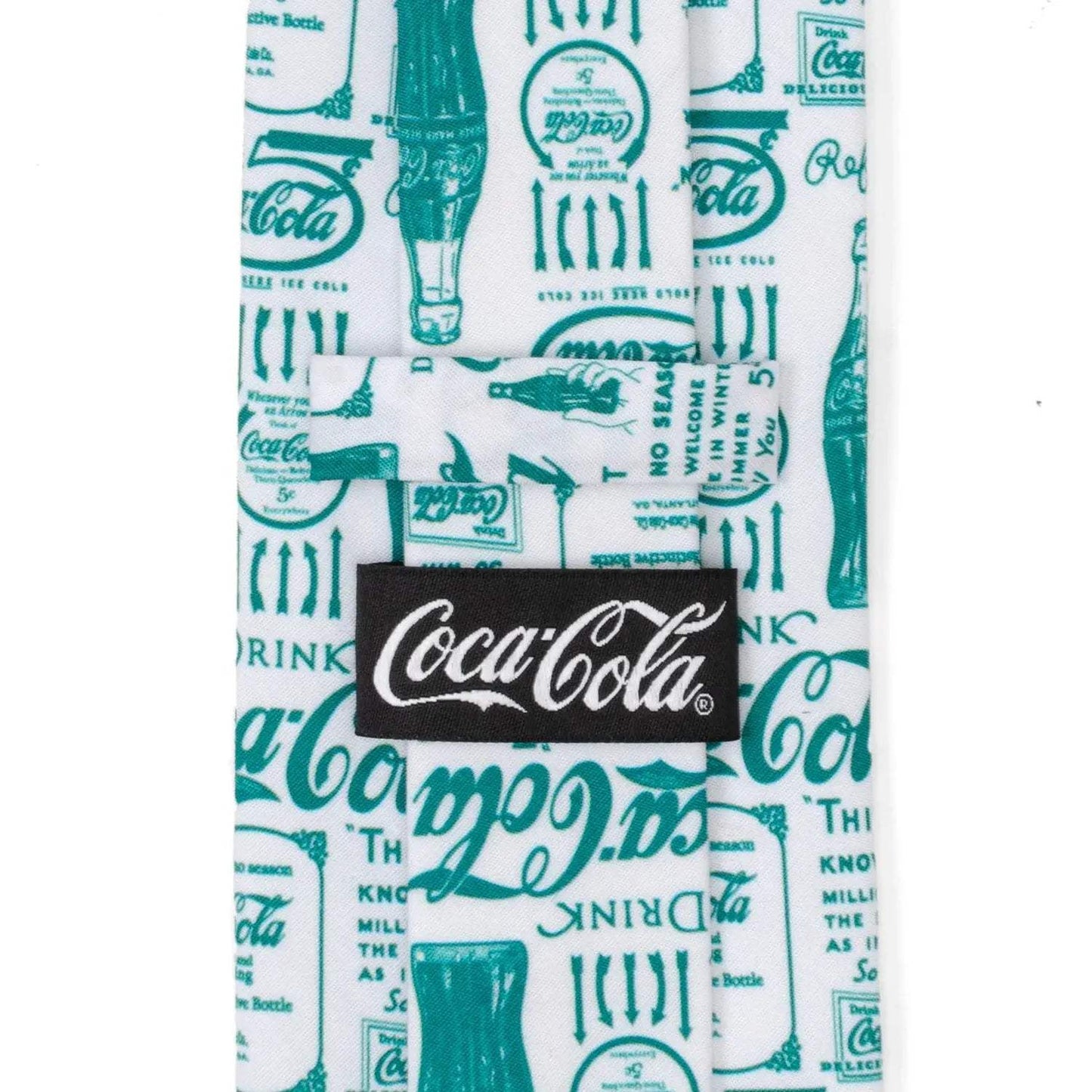 Coca-Cola Green Bottle Men's Tie - Cufflinks.com - Flyclothing LLC