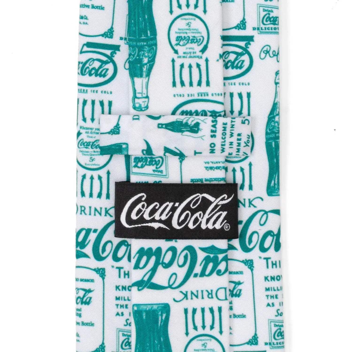 Coca-Cola Green Bottle Men's Tie - Cufflinks.com - Flyclothing LLC