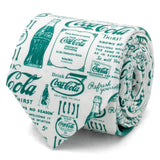 Coca-Cola Green Bottle Men's Tie - Cufflinks.com - Flyclothing LLC