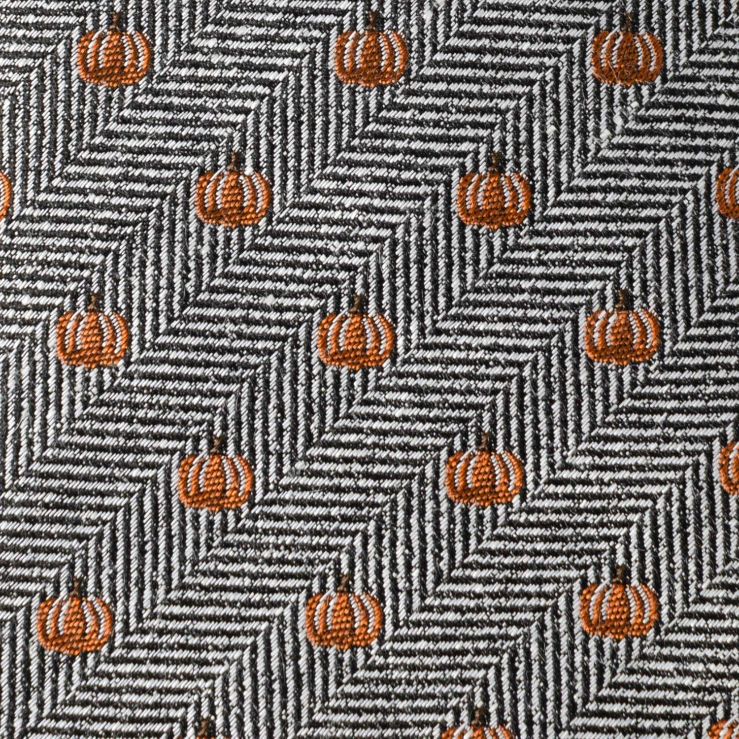Holiday Pumpkin Herringbone Tie - Cufflinks.com - Flyclothing LLC