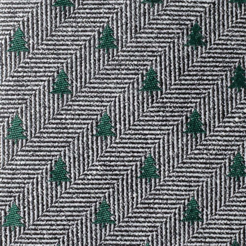 Holiday Tree Herringbone Tie - Cufflinks.com - Flyclothing LLC