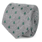 Holiday Tree Herringbone Tie - Cufflinks.com - Flyclothing LLC