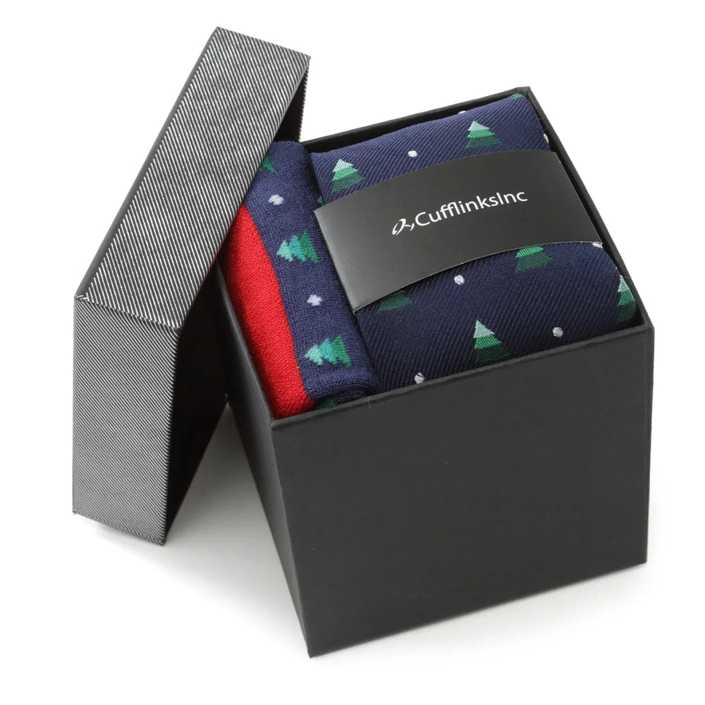 Holiday Tree Tie and Sock Gift Set - Cufflinks.com - Flyclothing LLC
