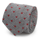 Herringbone Heart Men's Tie - Cufflinks.com - Flyclothing LLC