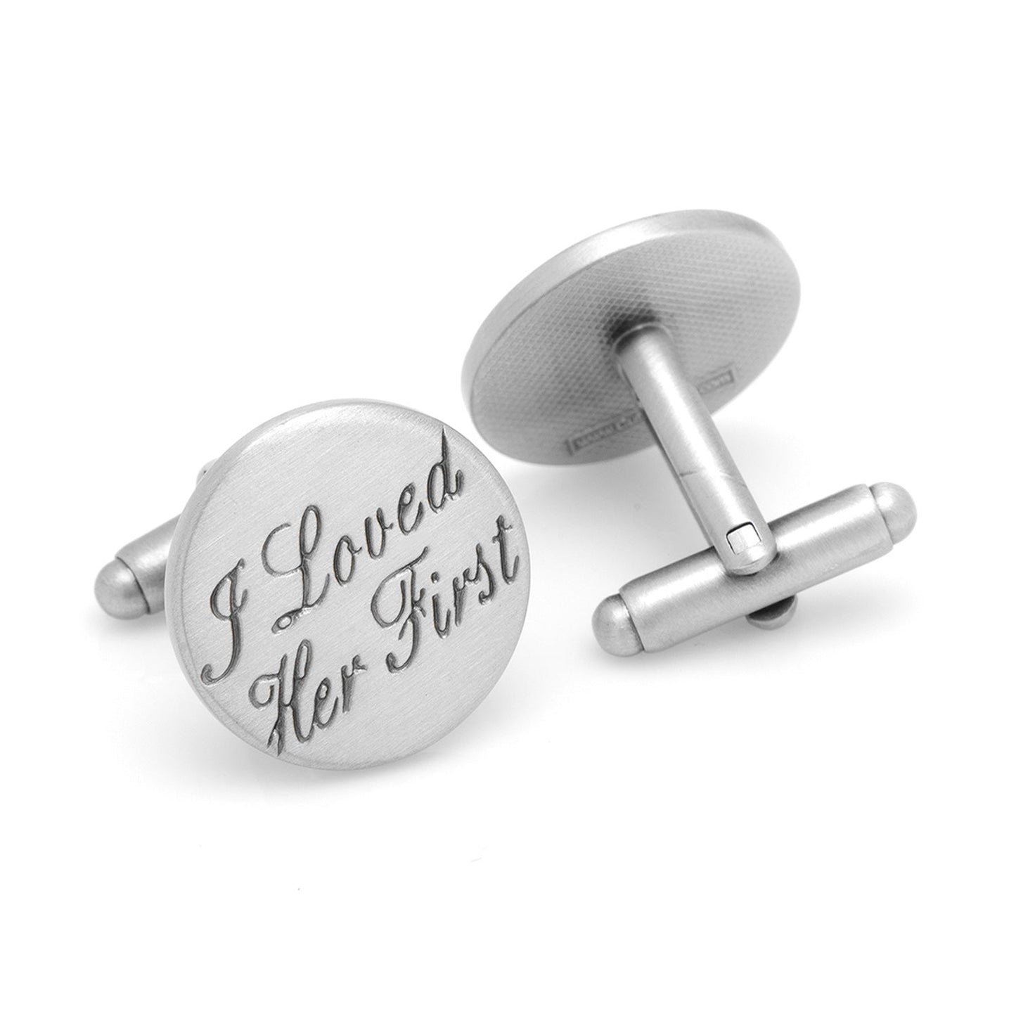 Wedding Series I Loved Her First Cufflinks - Cufflinks.com - Flyclothing LLC
