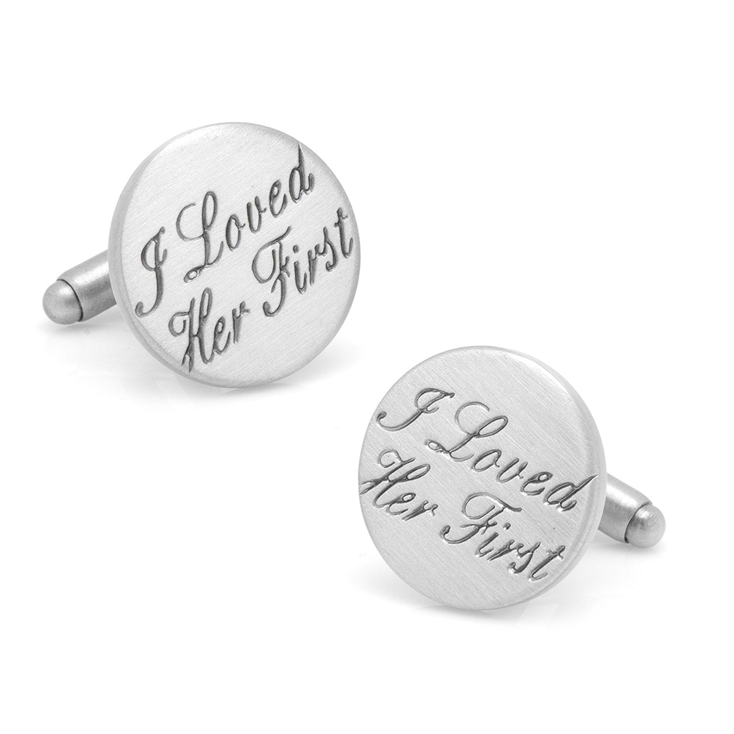 Wedding Series I Loved Her First Cufflinks - Cufflinks.com - Flyclothing LLC