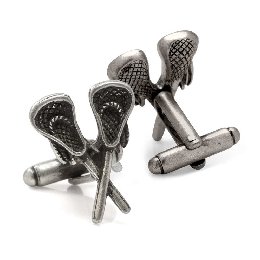 Lacrosse Sticks Cufflinks - Cufflinks.com - Flyclothing LLC