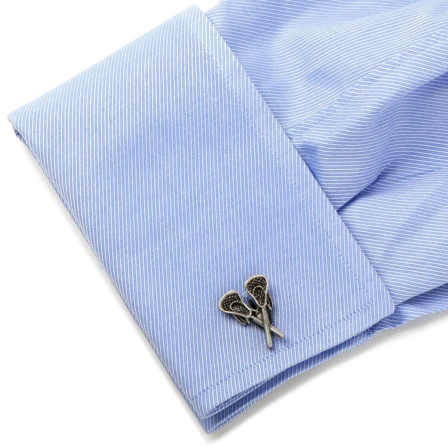 Lacrosse Sticks Cufflinks - Cufflinks.com - Flyclothing LLC