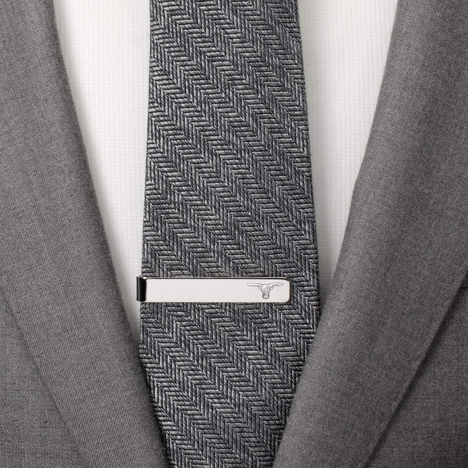 Longhorn Tie Bar - Cufflinks.com - Flyclothing LLC