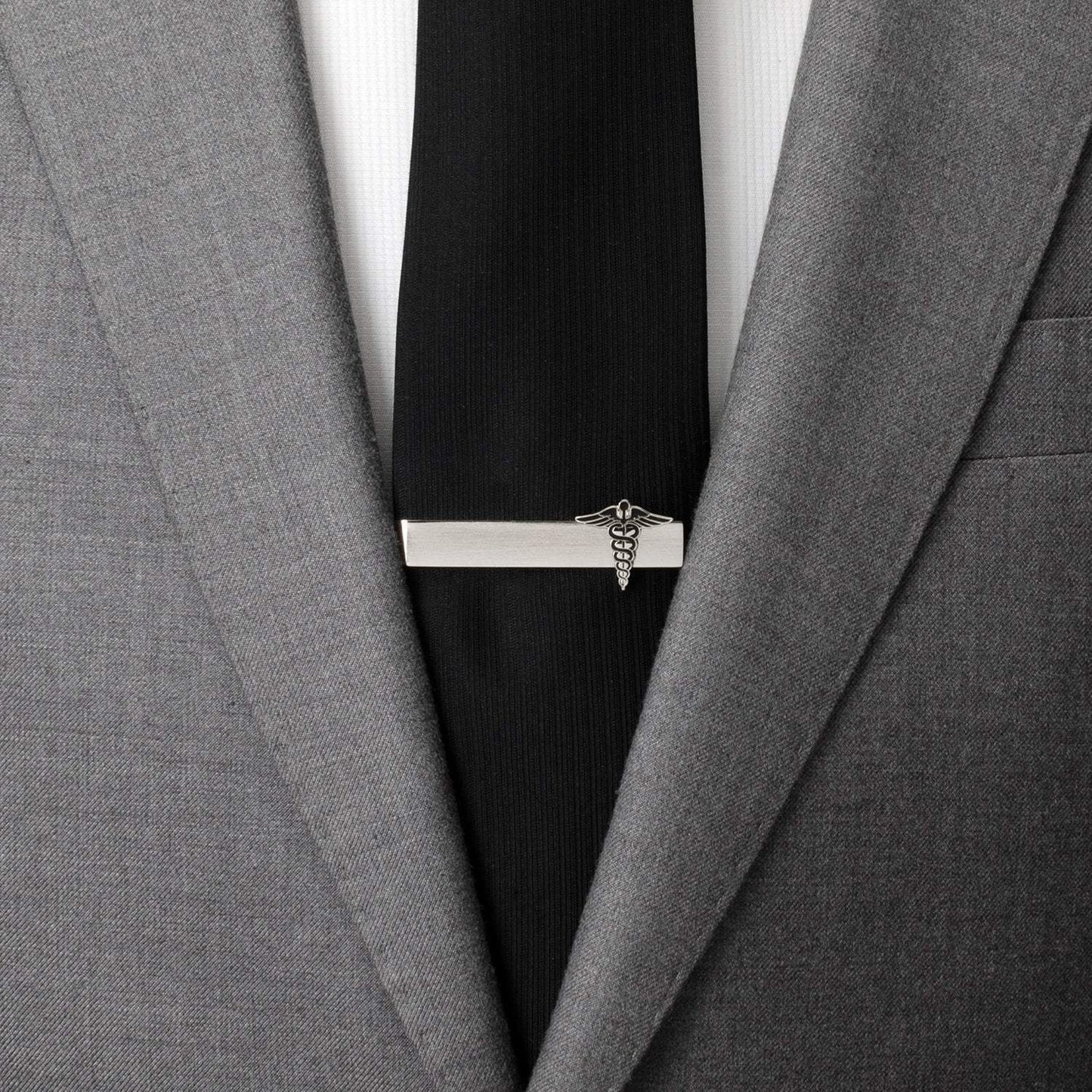 Medical Caduceus Tie Bar - Cufflinks.com - Flyclothing LLC