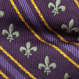 Mardi Gras Stripe Bow Tie - Cufflinks.com - Flyclothing LLC