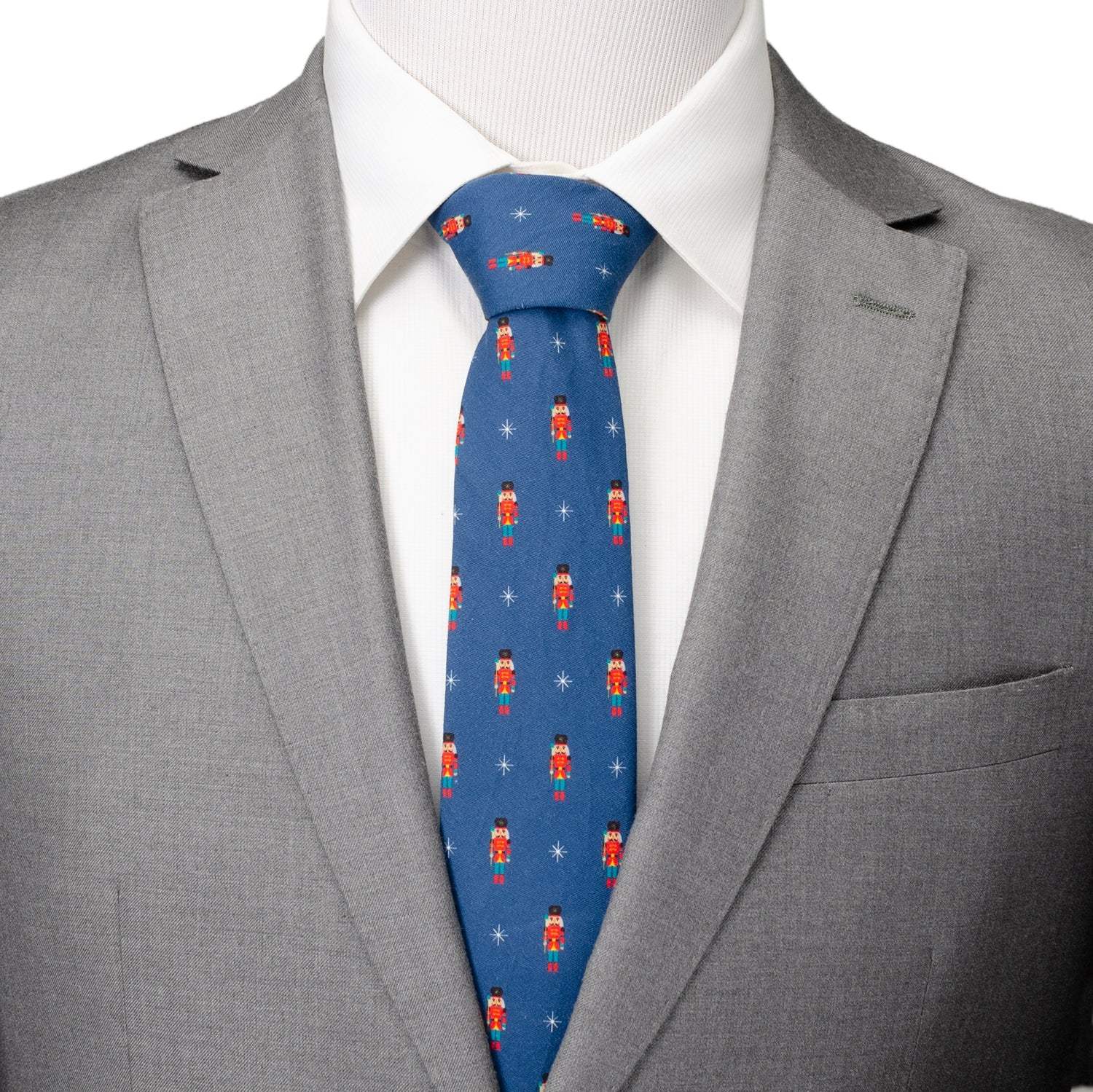 Nutcracker Men's Navy Tie - Cufflinks.com - Flyclothing LLC