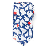 Coca-Cola Polar Bear Navy Blue Men's Tie - Cufflinks.com - Flyclothing LLC