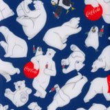 Coca-Cola Polar Bear Navy Blue Men's Tie - Cufflinks.com - Flyclothing LLC