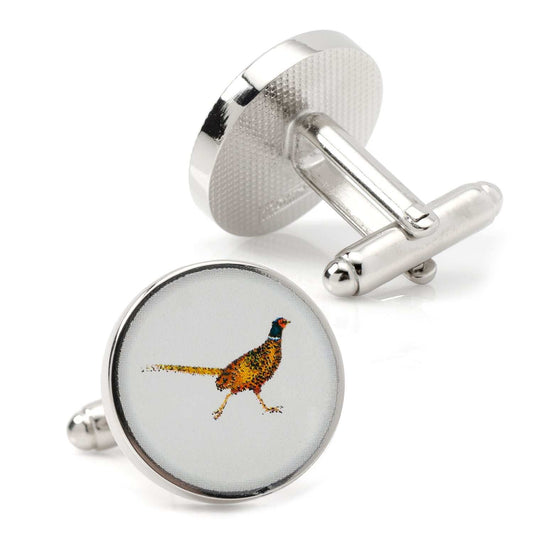 Pheasant Bird Cufflinks - Cufflinks.com - Flyclothing LLC
