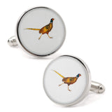 Pheasant Bird Cufflinks - Cufflinks.com - Flyclothing LLC