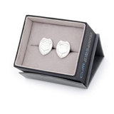 Silver Police Badge Cufflinks - Cufflinks.com - Flyclothing LLC