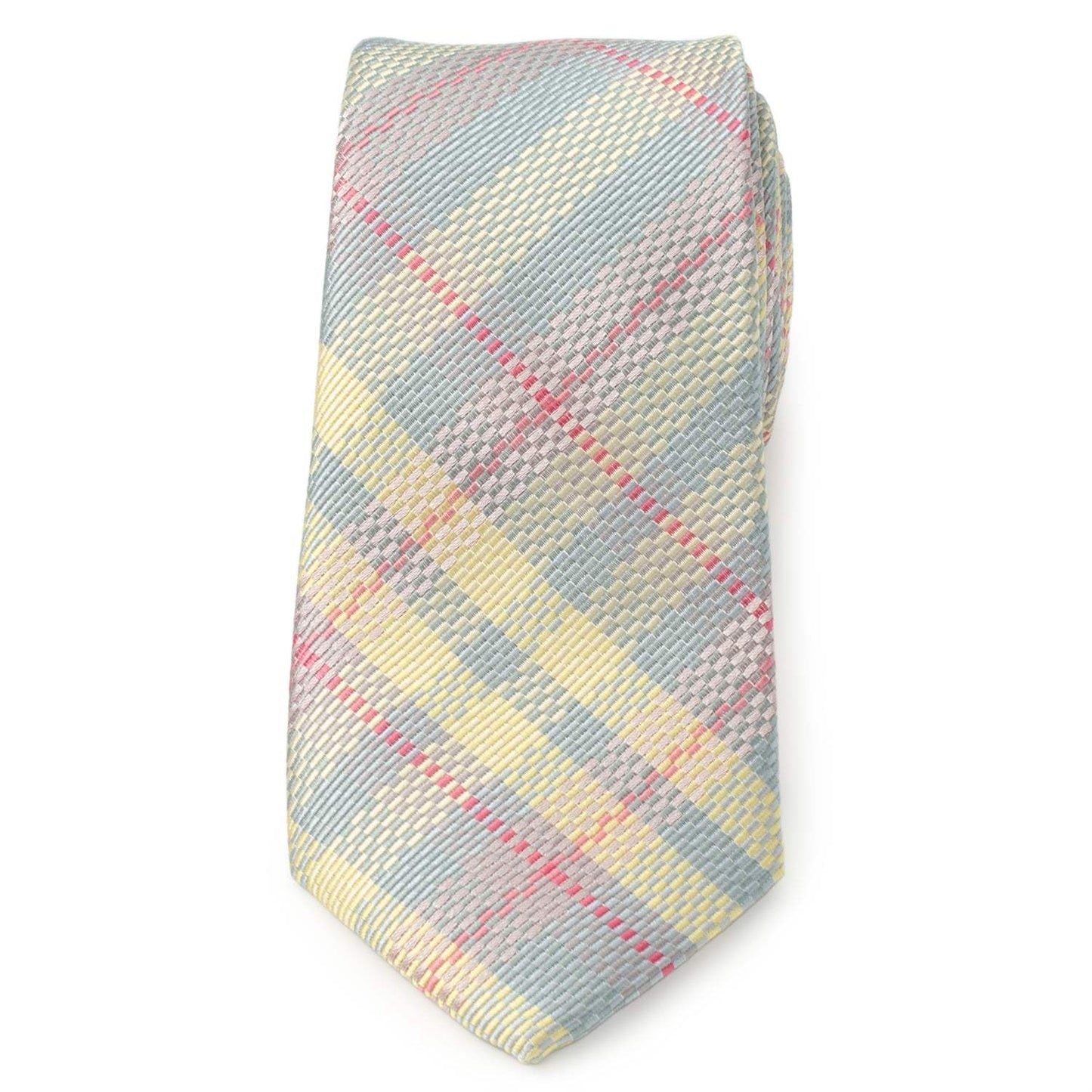 Pastel Plaid Men's Tie - Cufflinks.com - Flyclothing LLC