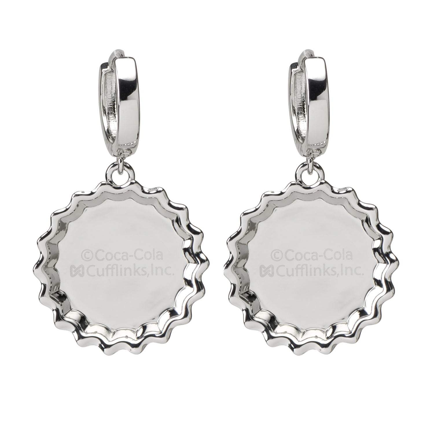 Coca-Cola® Red Bottle Cap Earrings - Cufflinks.com - Flyclothing LLC