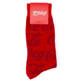 Coca-Cola Red Logo Dress Socks - Cufflinks.com - Flyclothing LLC