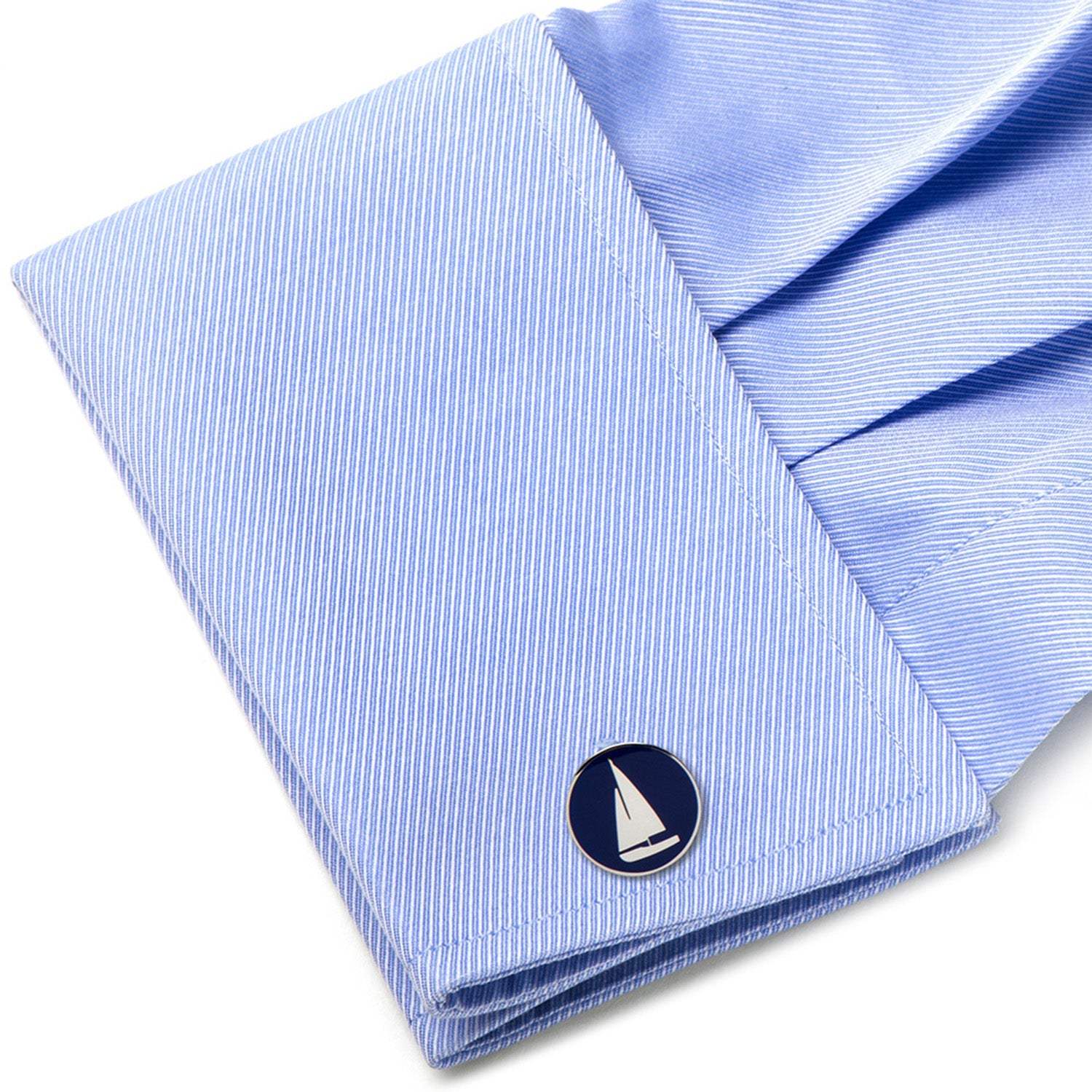 Sailboat Cufflinks - Cufflinks.com - Flyclothing LLC