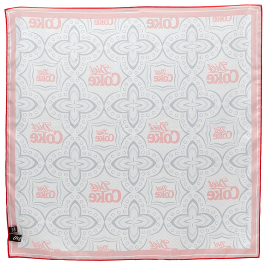 Diet Coke Satin Grey Scarf