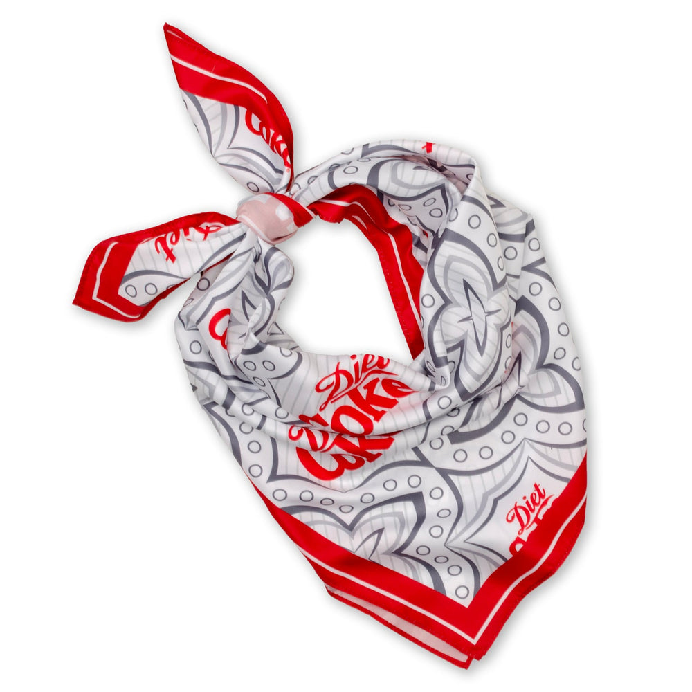 Diet Coke Satin Grey Scarf - Cufflinks.com - Flyclothing LLC