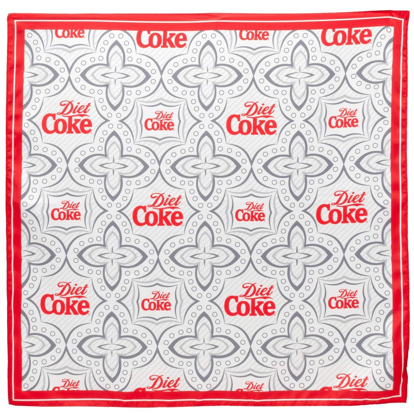 Diet Coke Satin Grey Scarf - Cufflinks.com - Flyclothing LLC