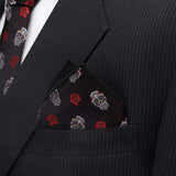 Sugar Skull Pocket Square - Cufflinks.com - Flyclothing LLC