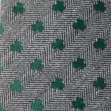 Herringbone Shamrock Men's Tie - Cufflinks.com - Flyclothing LLC