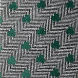 Herringbone Shamrock Men's Tie - Cufflinks.com - Flyclothing LLC