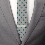 Shamrock Hidden Message Tie Bar - Cufflinks.com - Flyclothing LLC