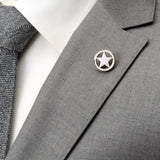 Lone Star Lapel Pin - Cufflinks.com - Flyclothing LLC